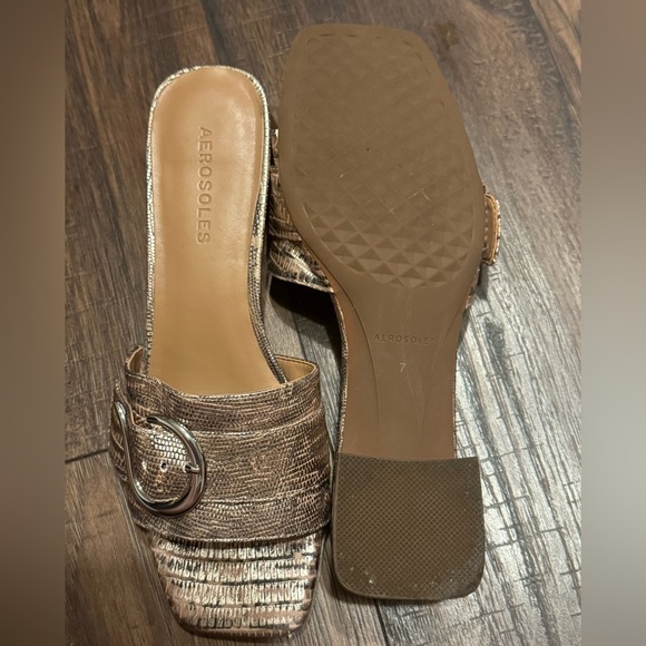 Aerosoles Evvie Low Block Heel Sandals - Picture 5 of 5